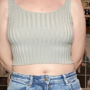 Ribbed tank top